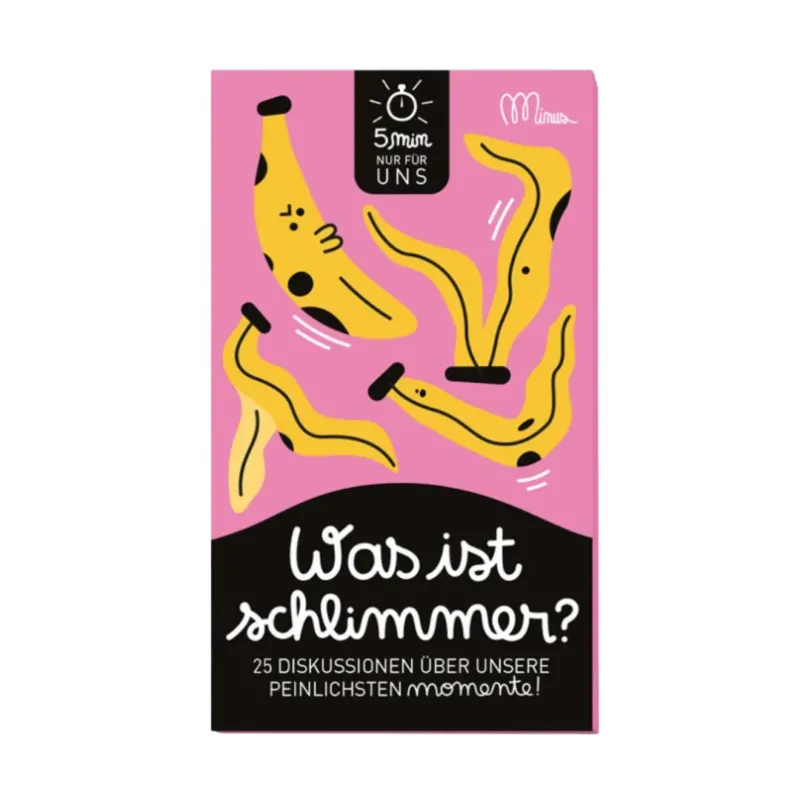 Fragenkartenspiel 'Was ist schlimmer'