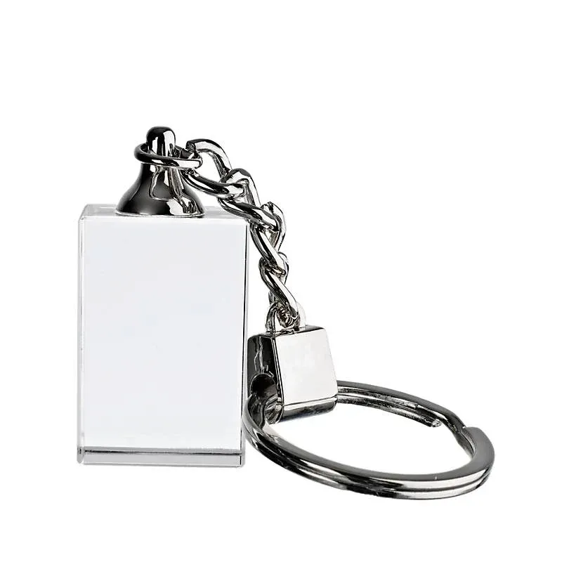Glasschlüsselanhänger Line Pokal 3x2 cm
