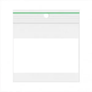 Grip Seal Bags with Write-on-Panel/Hang Hole 6x8cm PE 50 micron Bargain! (1.000 pieces)