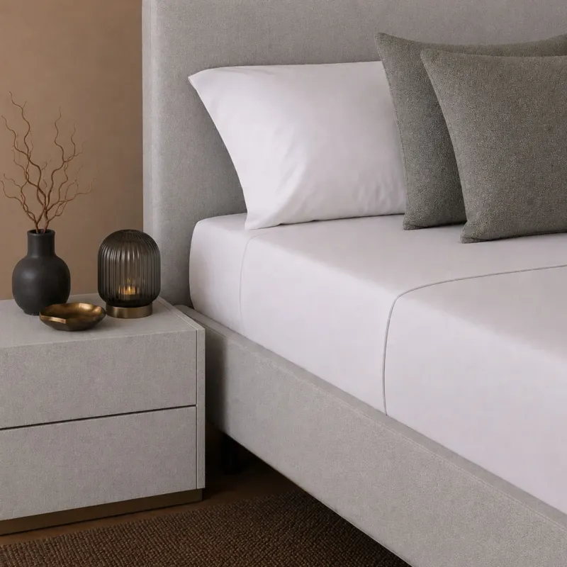 Lenzuolo in percalle Gerbera cm 300x300 (King Size Extra)