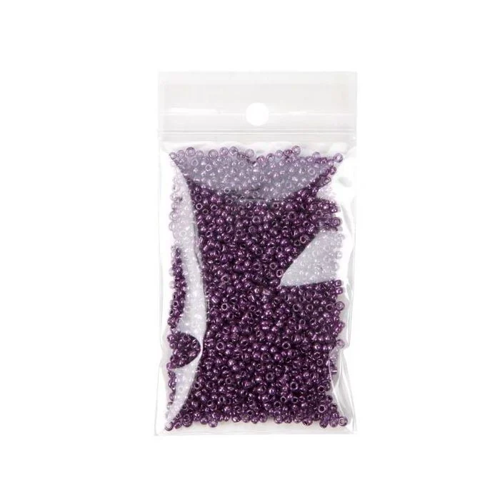 Grip Seal Bags with Hang hole 5x7.5cm Crystal Clear PP 50 micron