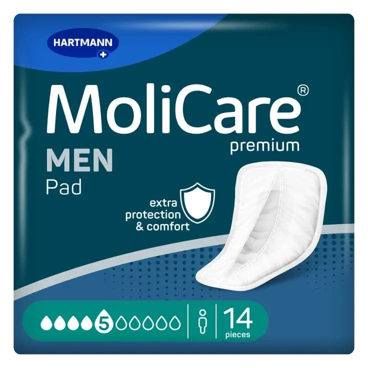 Hartmann MoliCare premium MEN Pad Inkontinenzeinlage leichte Blasenschwaeche factory · 422063