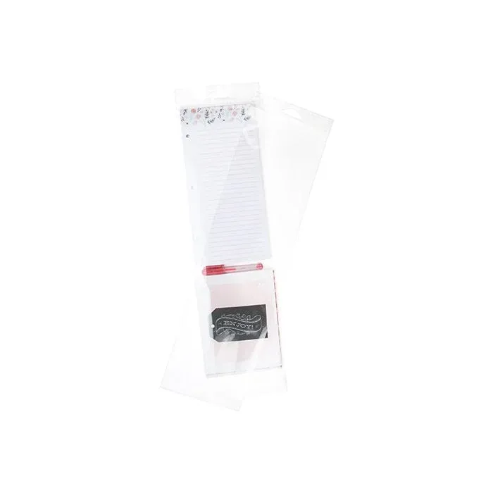 Headerbags 11.6x38.1cm Reclosable and Crystal Clear