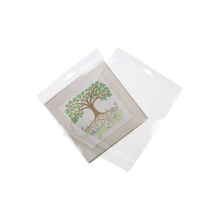 Headerbags 17.8x17.8cm Reclosable and Crystal Clear