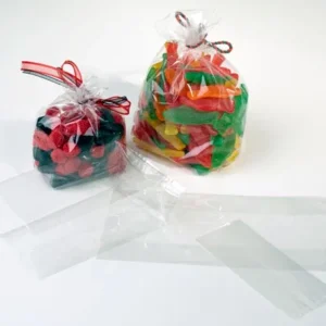 Plastic Bags 7.6x5.1x22.9cm with side gusset