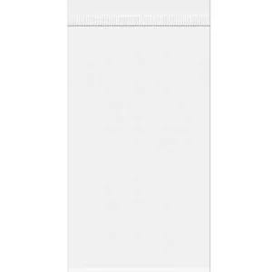 Headerbags 3.8x12.7cm Reclosable and Crystal Clear