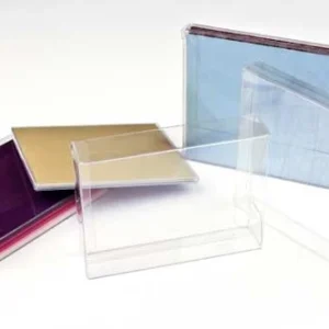 Plastic Gift Boxes 14.5x1.3x22.2cm Crystal Clear