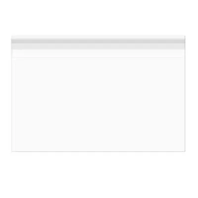 Plastic Bags 11.1x24.7cm Transparent Peel and Seal