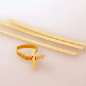 Tin Ties 10.2x0.4cm Kraft Paper (1.000 pieces)