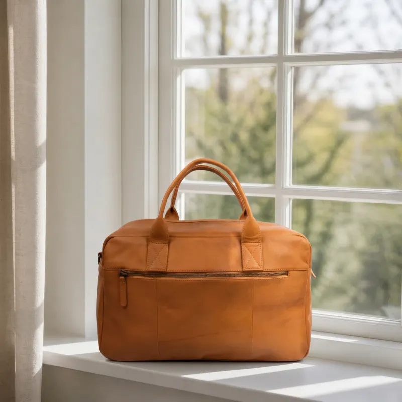 Weekender-Tasche Small Faust - Cognac