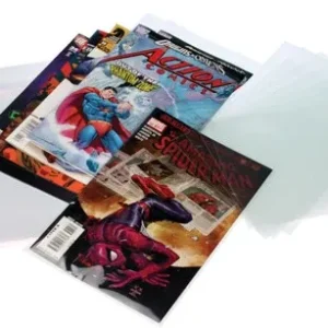 Plastic Bags for Comic Books 23x31 + 4cm with Protective Closure