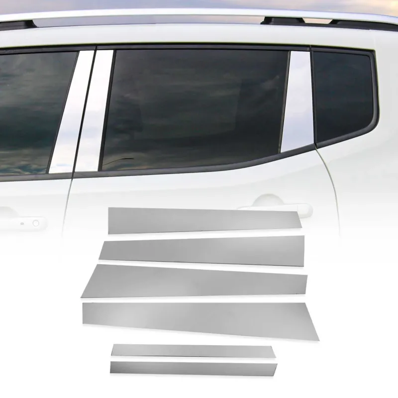 B-Säule Türsäulen Verkleidung für Mercedes S Klasse 2005-2013 Edelstahl 6tlg