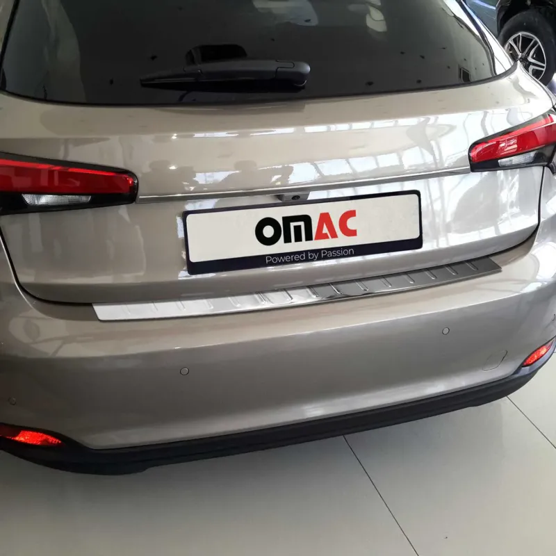 Ladekantenschutz Stoßstangenschutz für Fiat Tipo Kombi 2015-2026 Edelstahl Chrom