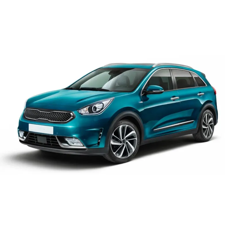 Chrom Satz Seitenleiste & Heckleiste für Kia Niro I 2017-2022 Silber 11tlg