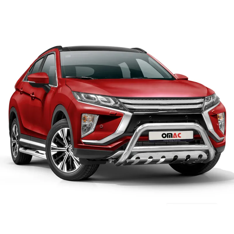Frontbügel Frontschutzbügel für Mitsubishi Eclipse Cross 2018-2019 Silber ABE