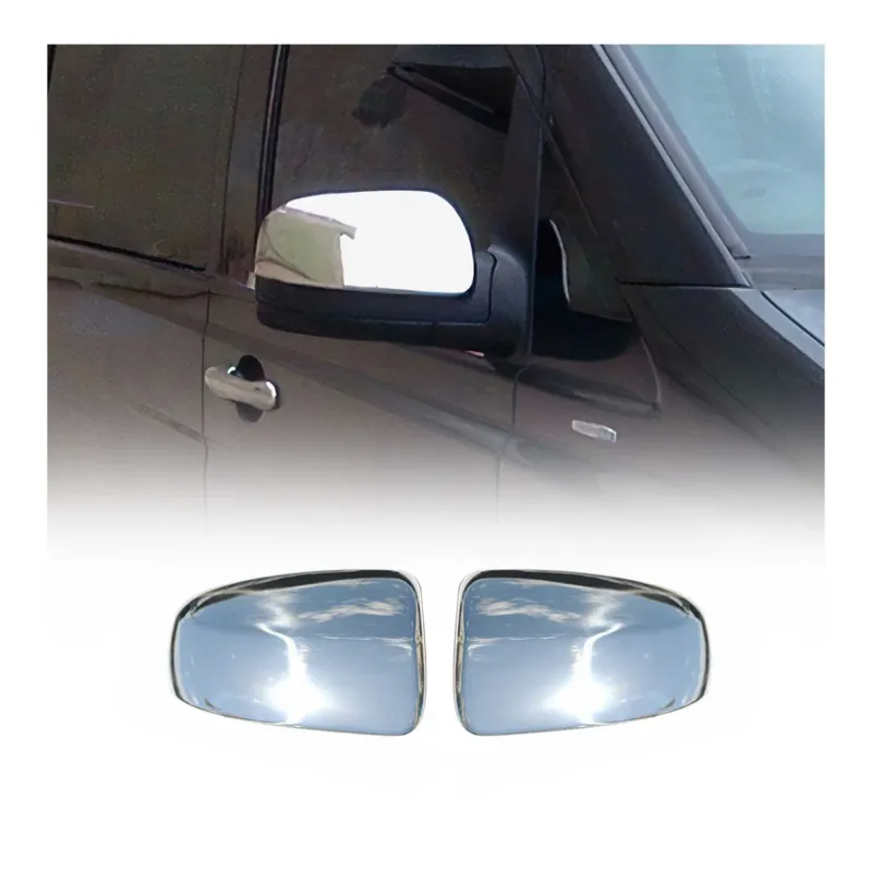 Spiegelkappen Spiegelabdeckung für Mercedes Vito W639 2010-2014 Edelstahl Chrom