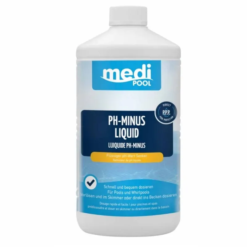 mediPOOL pH-Minus Liquid, pH senker