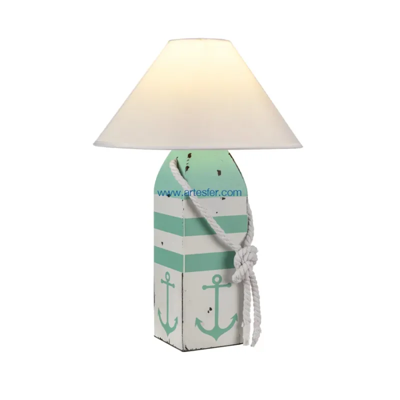 Bojenlampe Anchor – dekorative Tischlampe im maritimen Stil