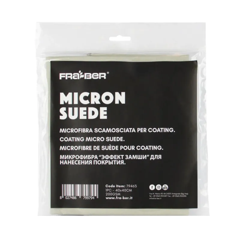 INNOVACAR Micron Suede Wildleder-Mikrofasertuch 40x40 cm