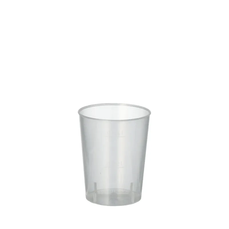 Papstar Mehrweg-Gläser, 4 cl, unzerbrechlich 1 Packung (50 Stück)