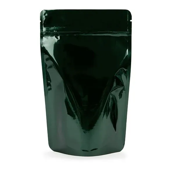 Stand Up Pouches Green 10x6x15cm | 57 grams