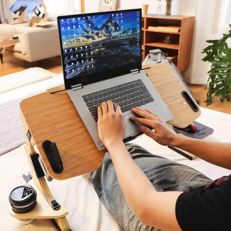Adjustable Folding Laptop Bed Stand - Image 0