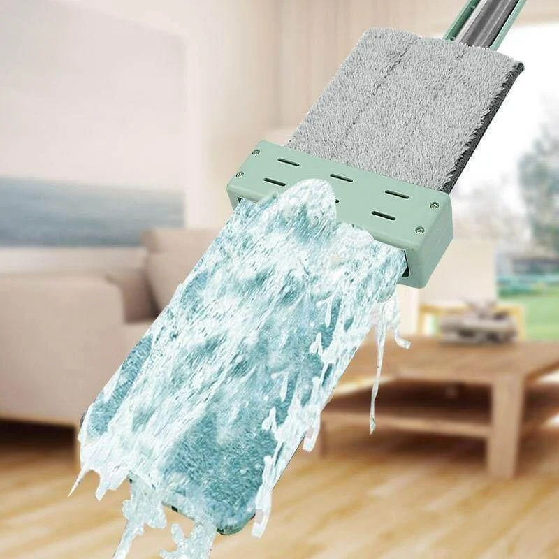 360 Rotatable Flat Self-Wringing Lazy Mop - Image 0
