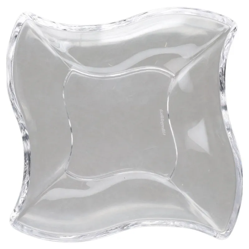 Salatschale Salatteller aus Glas Villeroy & Boch New Wave weiß