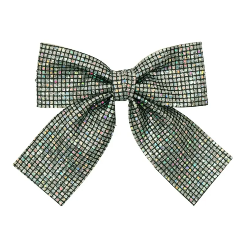 Mimi und Lula | Schillernde Schleife 'Disco-Ball Oversized Bow'