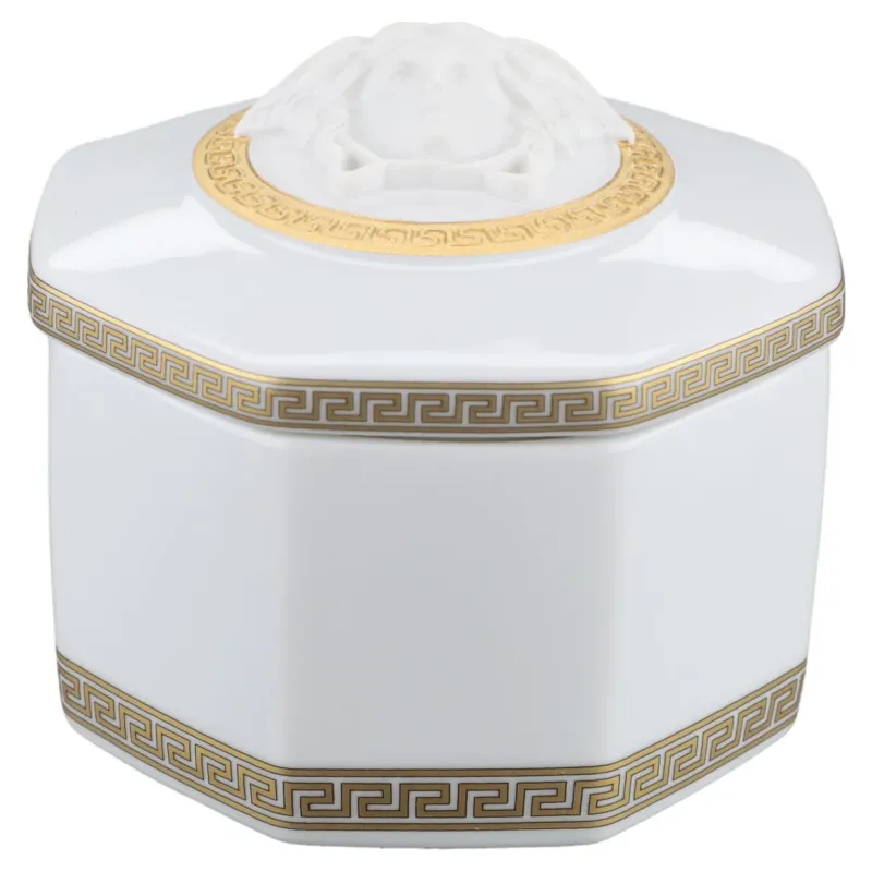 Schmuckdose Schmuckschatulle Bonbonniere Rosenthal Versace Geschenkserie Gorgona
