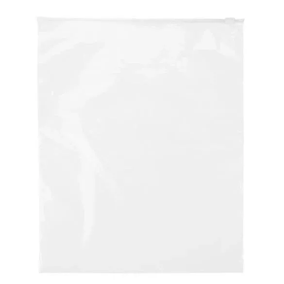 Grip Seal Bags with sliding Zipper 30x38cm 75 micron