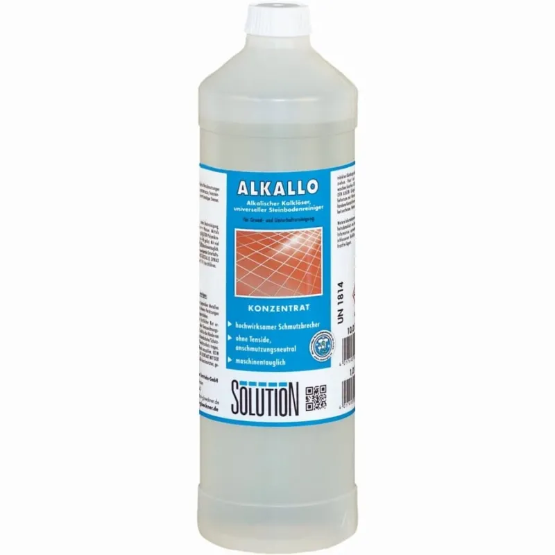 ALKALLO® Hochalkalischer Reiniger – Mikrospaltung ohne Tenside 1 Liter Flasche