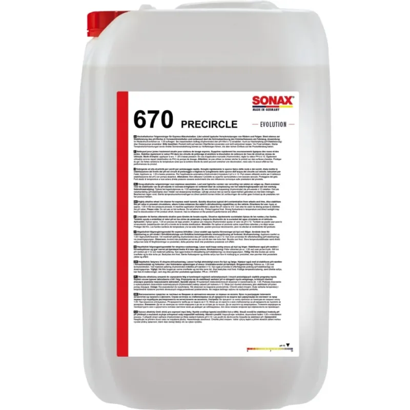 SONAX Felgenreiniger Precircle EVOLUTION – 25 Liter - Kanister