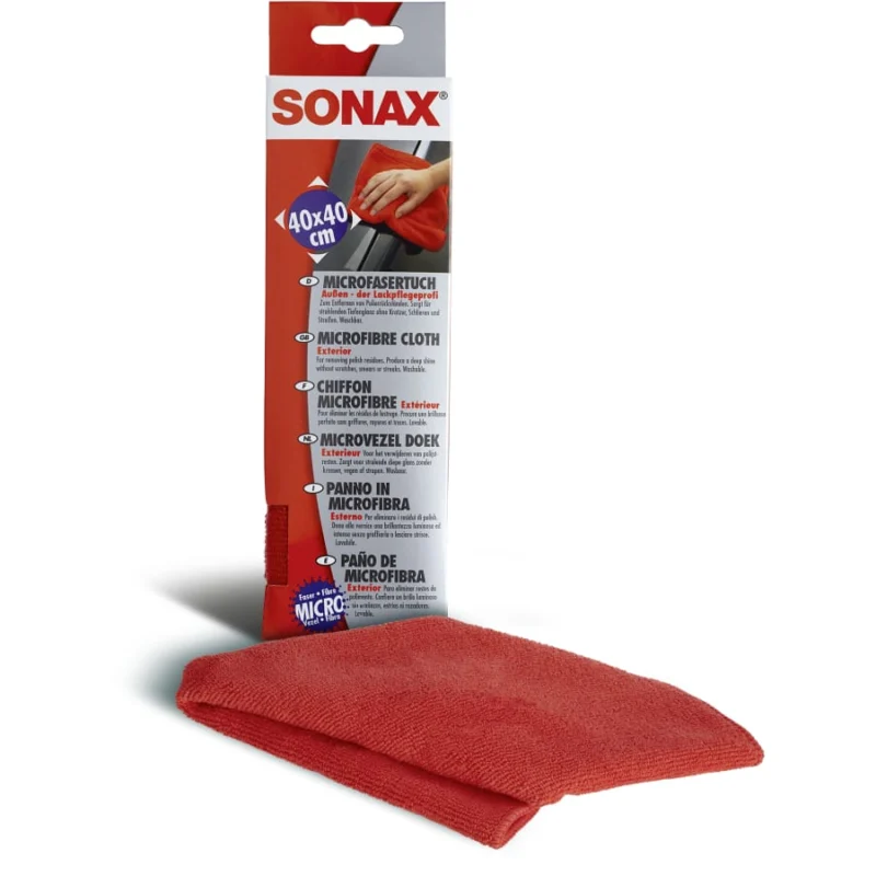 SONAX Microfasertuch Außen, Lackpflege 1 Tuch