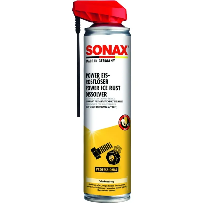 SONAX Rostlöser PowerEis AGRAR, mit EasySpray – 400 ml - Sprühdose