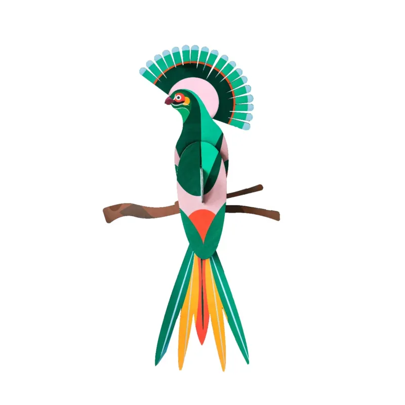 Wandobjekt 3D Paradiesvogel Gili