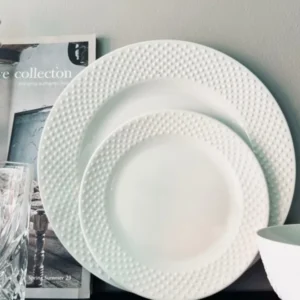 Tallerken 28 cm – White Melamin - VIAMAJA.DK