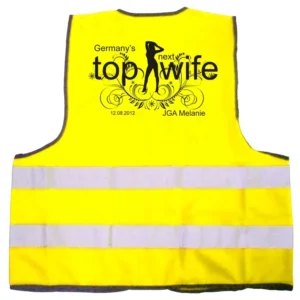 Junggesellenabschied Weste "Top Wife 2" #1612