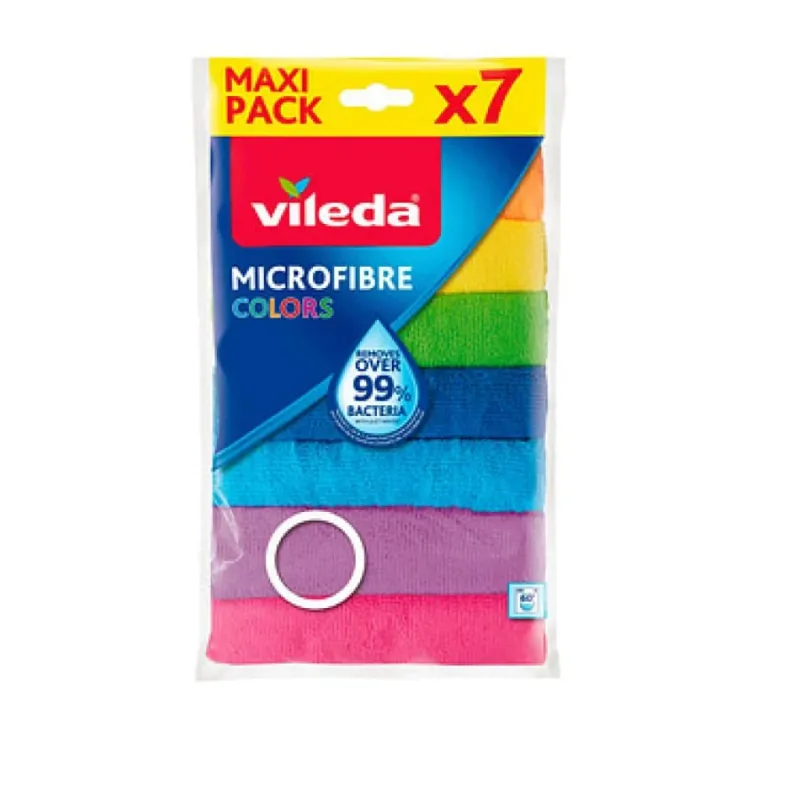 Vileda Microfibre Colors Mikrofasertuch 30 x 30 cm