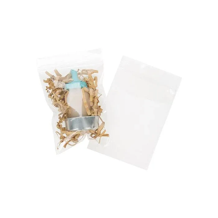 Grip Seal Bags 7.5x10cm Crystal Clear PP 75 micron