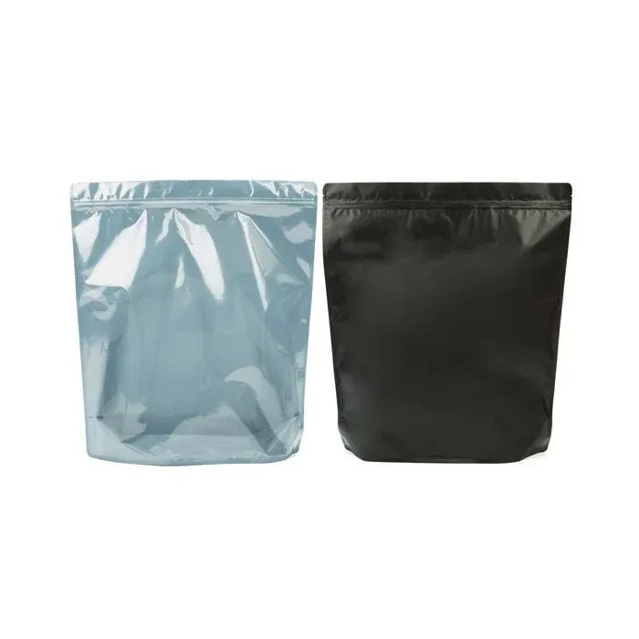 Stand Up Pouches Transparent/Black 15x9x23.2cm | 312 grams