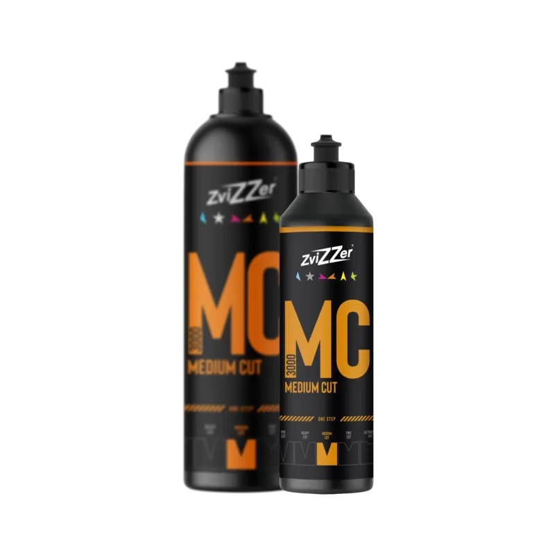ZviZZer MC 3000 "Medium Cut" (Orange) — One-Step-Politur
