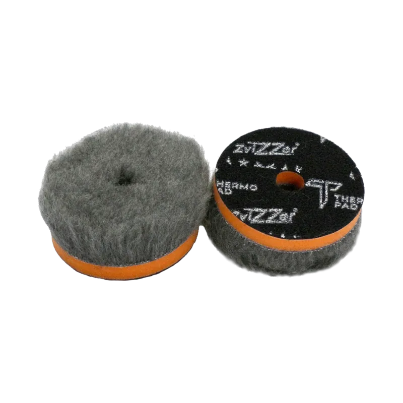 ZviZZer Thermo Nano Wool Pad (Orange) — Thermo-Wollpad Ø 80/25/80 mm / 1 Stück